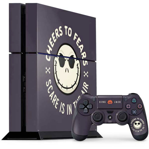 Disney The Nightmare Before Christmas Cheers to Fears PlayStation PS4 Skins