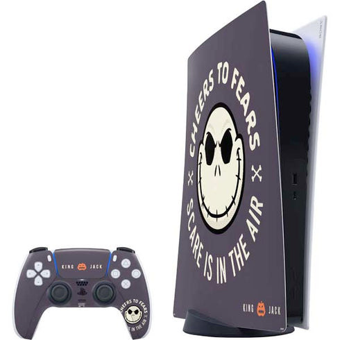 Disney The Nightmare Before Christmas Cheers to Fears PlayStation PS5 Skins