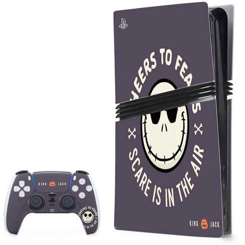 Disney The Nightmare Before Christmas Cheers to Fears PlayStation PS5 Skins