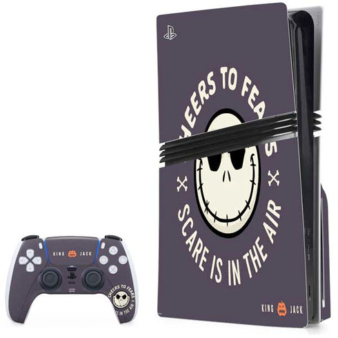 Disney The Nightmare Before Christmas Cheers to Fears PlayStation PS5 Skins
