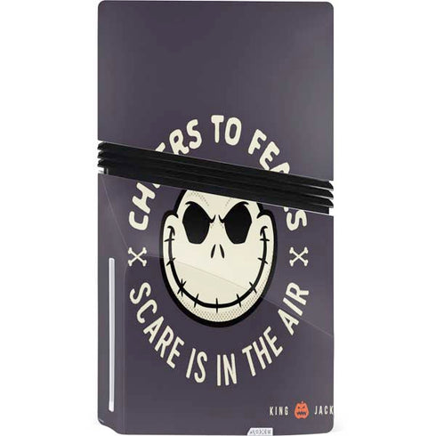 Disney The Nightmare Before Christmas Cheers to Fears PS5 Pro Disk Bundle Skin