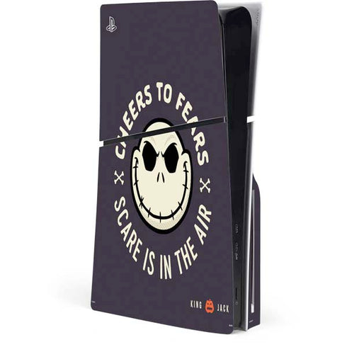 Disney The Nightmare Before Christmas Cheers to Fears PlayStation PS5 Skins