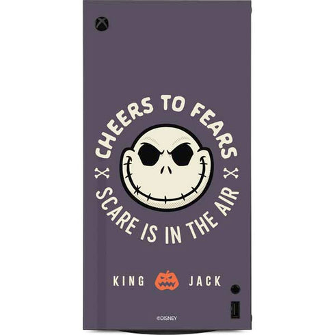 Disney The Nightmare Before Christmas Cheers to Fears XBox Series X Digital Edition Console Skin