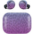 Cheetah Print Purple and Blue Amazon Echo Buds Skin