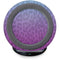 Cheetah Print Purple and Blue Fast Charge Wireless Charging Stand Skin