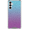 Cheetah Print Purple and Blue Galaxy A16 5G Clear Case