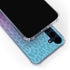 Cheetah Print Purple and Blue Galaxy A55 5G Clear Case
