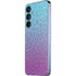 Cheetah Print Purple and Blue Galaxy A55 5G Skin