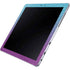 Cheetah Print Purple and Blue Galaxy Book 12in Skin