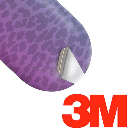 Cheetah Print Purple and Blue Galaxy Buds Plus Skin