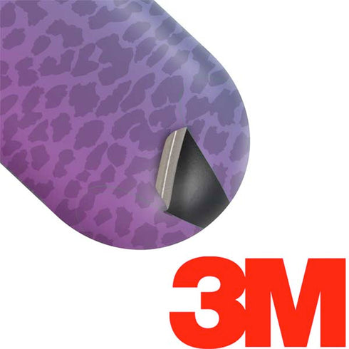 Cheetah Print Purple and Blue Galaxy Buds Skin