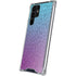 Cheetah Print Purple and Blue Galaxy S23 Ultra Clear Case