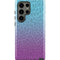 Cheetah Print Purple and Blue Galaxy S23 Ultra Pro Case