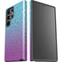 Cheetah Print Purple and Blue Galaxy S23 Ultra Pro Case