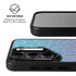 Cheetah Print Purple and Blue Galaxy S25 Kickstand Case