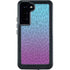 Cheetah Print Purple and Blue Galaxy S24 Plus Waterproof Case
