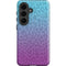 Cheetah Print Purple and Blue Galaxy S26 Impact Case
