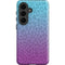 Cheetah Print Purple and Blue Galaxy S26 Plus Impact Case