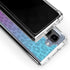 Cheetah Print Purple and Blue Galaxy Z Fold5 5G Clear Case