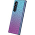 Cheetah Print Purple and Blue Galaxy Z Fold6 Skin