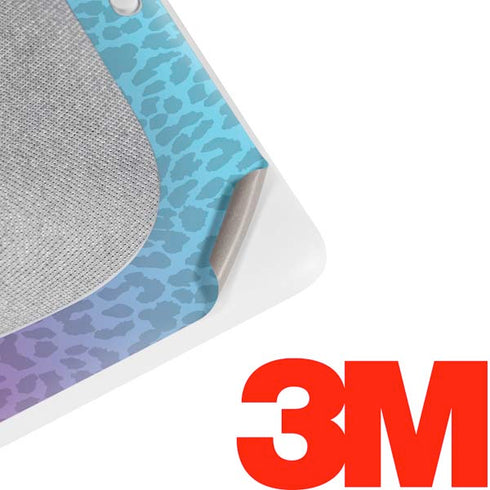 Cheetah Print Purple and Blue Google Home Hub Skin