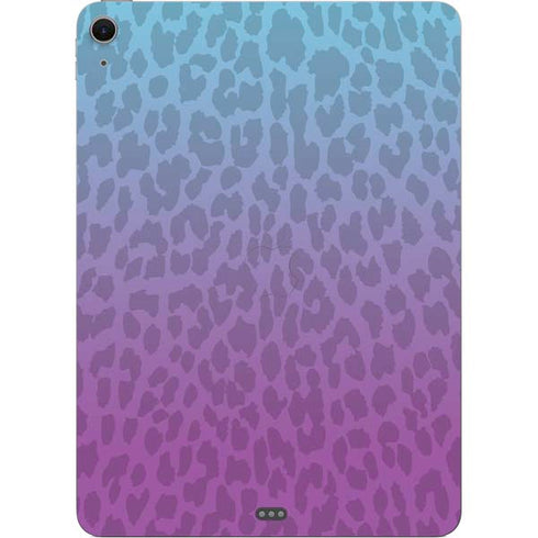 Cheetah Print Purple and Blue Apple iPad Air Skin