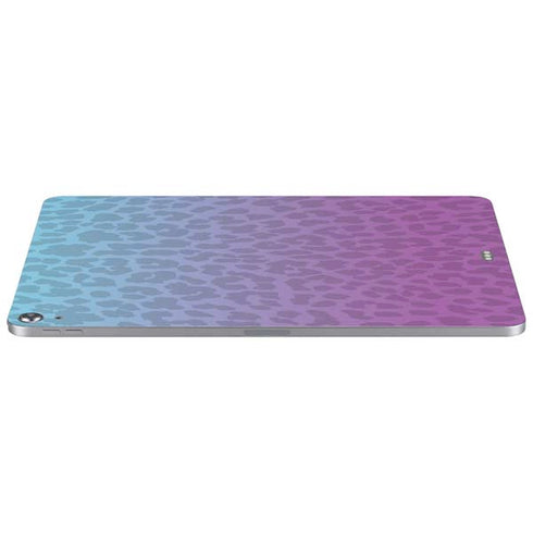 Cheetah Print Purple and Blue Apple iPad Air Skin