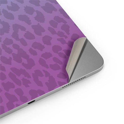 Cheetah Print Purple and Blue Apple iPad Air Skin