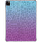 Cheetah Print Purple and Blue iPad Pro 11in (2024) Clear Case
