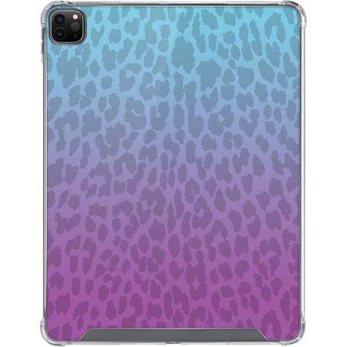 Cheetah Print Purple and Blue iPad Cases