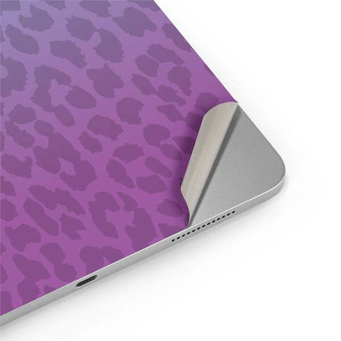 Cheetah Print Purple and Blue iPad Pro 13in M4 (2024) Skin