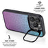 Cheetah Print Purple and Blue iPhone 13 Pro Kickstand Case