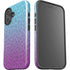 Cheetah Print Purple and Blue iPhone 16 Impact Case