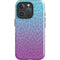 Cheetah Print Purple and Blue iPhone 16 Pro Max Impact Case