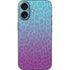 Cheetah Print Purple and Blue iPhone 16 Skin