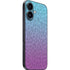 Cheetah Print Purple and Blue iPhone 16 Skin