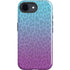Cheetah Print Purple and Blue iPhone 16e Impact Case