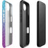 Cheetah Print Purple and Blue iPhone 16e Impact Case