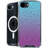 Cheetah Print Purple and Blue iPhone 16e MagSafe Case