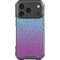Cheetah Print Purple and Blue iPhone 18 Pro Clear Case