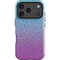 Cheetah Print Purple and Blue iPhone 18 Pro Impact Case