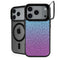 Cheetah Print Purple and Blue iPhone 18 Pro Kickstand Case