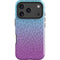 Cheetah Print Purple and Blue iPhone 18 Pro Max Impact Case