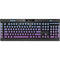 Cheetah Print Purple and Blue K95 RGB PLATINUM Mechanical Gaming Keyboard Skin