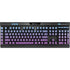 Cheetah Print Purple and Blue K95 RGB PLATINUM Mechanical Gaming Keyboard Skin