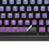 Cheetah Print Purple and Blue K95 RGB PLATINUM Mechanical Gaming Keyboard Skin