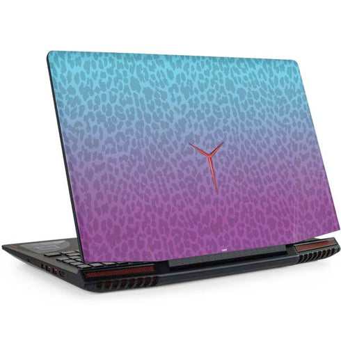 Cheetah Print Purple and Blue Legion Y720 Skin