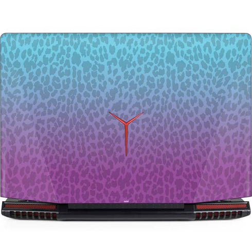 Cheetah Print Purple and Blue Legion Y720 Skin