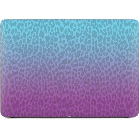 Cheetah Print Purple and Blue Apple MacBook Pro 16-inch Skin