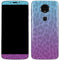 Cheetah Print Purple and Blue Moto E5 Plus Skin